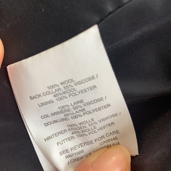 JCrew wool navy suit - Picture 5 of 16